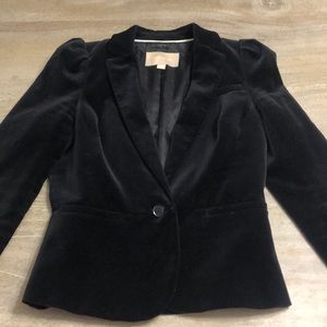 Banana Republic velour blazer
